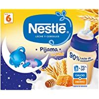 Nestlé Leche y Cereales con Miel Pijama - Paquete de 6x2 unidades de 250ml